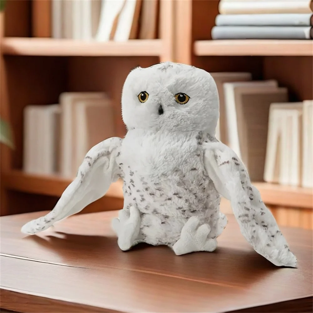 Wypchane pluszowe zwierzęta zabawki palec dłoni historia marionetka Kawaii lalki edukacyjne zabawki dla dzieci symulowana sowa prezent dla dzieci