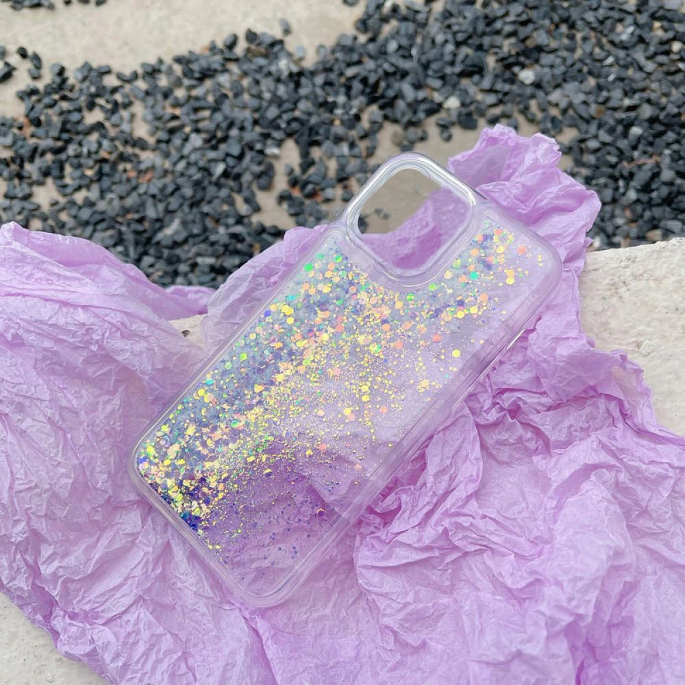 17 Case Leuchtende Glitzer-Flüssig-Bling-Hülle für iPhone Air 16 Plus 15 14 Pro Max 12 11 13 Leuchtet im Dunkeln Quicksand Capa Funda – Detail 3