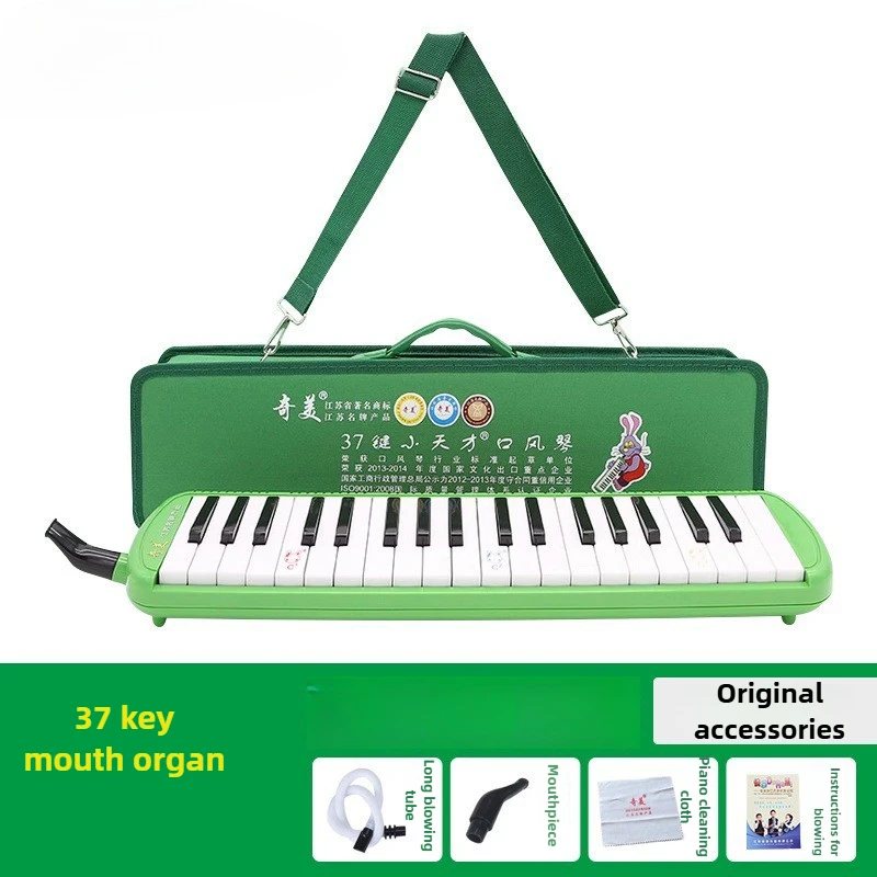 

37 Keys Melodica Adult Beginner Practice Melodica Sound Therapy Mouth Harmonica Professional Musical Keyboard Instrument