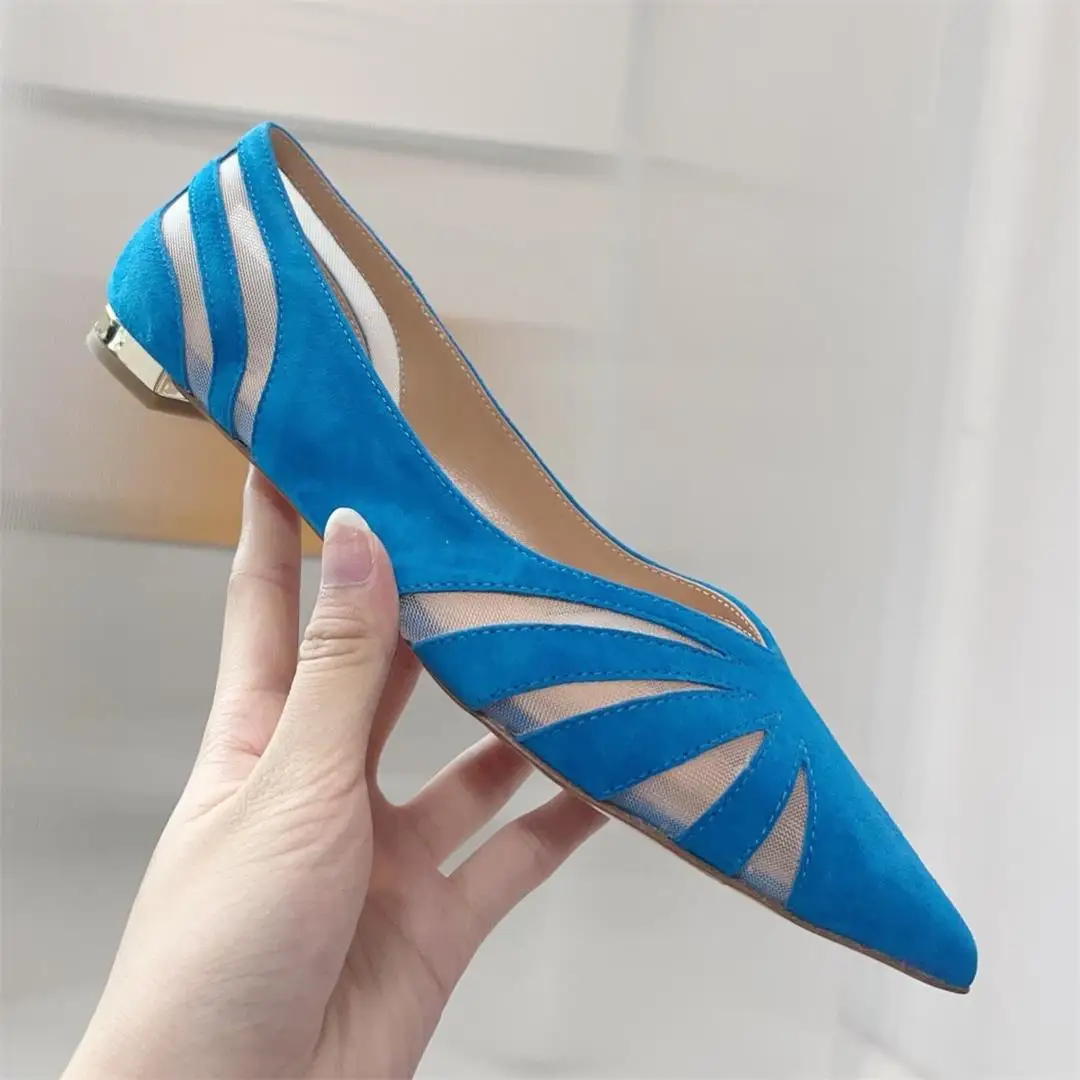 

Women Casual Pointed Toe Shoes Women Flat Genuine Leather Women Shoes Outdoor Comfortable Shallow Mouth Loafers Shoes New