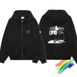 남녀공용 바틱 카디건, CAVEMPT C.E 후드, 추상화, CAV EMPT 후드, 1:1, 고품질