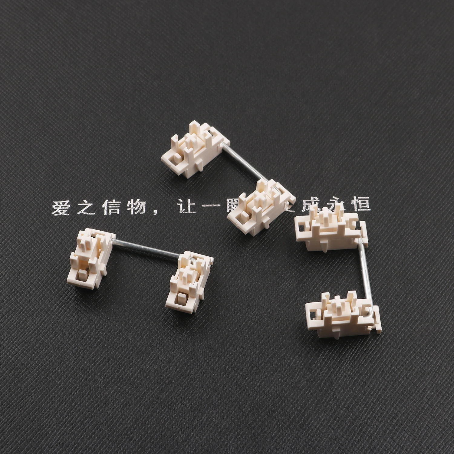 White Plate Mount Stabilizer POM Stab for mx Mechanical Keyboard MOD