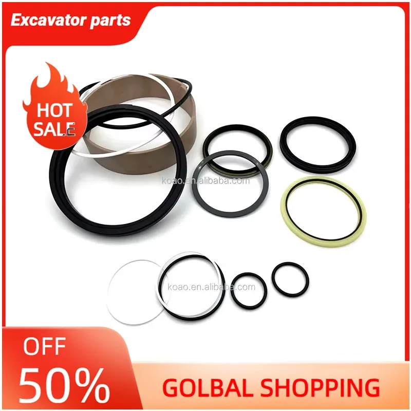 

For Komatsu D275A-2 Ripper Tilt Cylinder Seal Kit 707-98-64400 7079864400 Product Category Seals