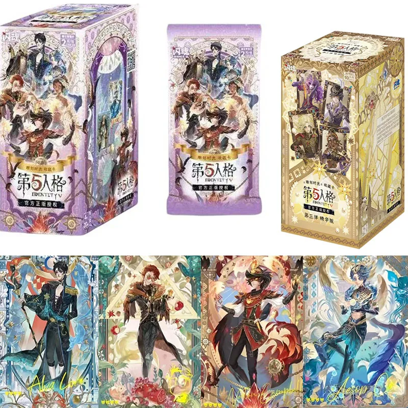 Card Fun Genuine Identity V Cards Premium Version Series 3 Carved Time Series Collection Card  Rare Anime Peripheral Gift Toys