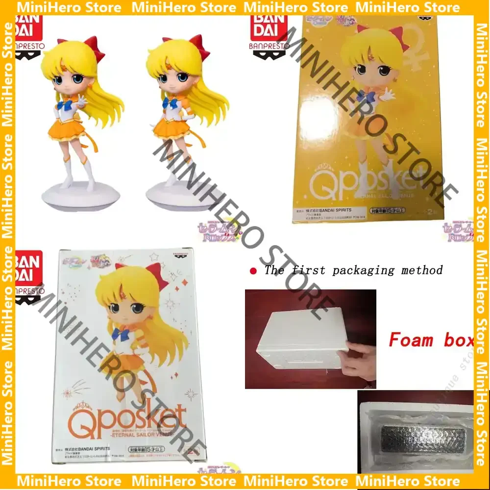 

В наличии Оригинальная фигурка Bandai Banpresto Sailor Moon Aino Minako Qposket из ПВХ, масштаб 1/7, коллекционная аниме-фигурка