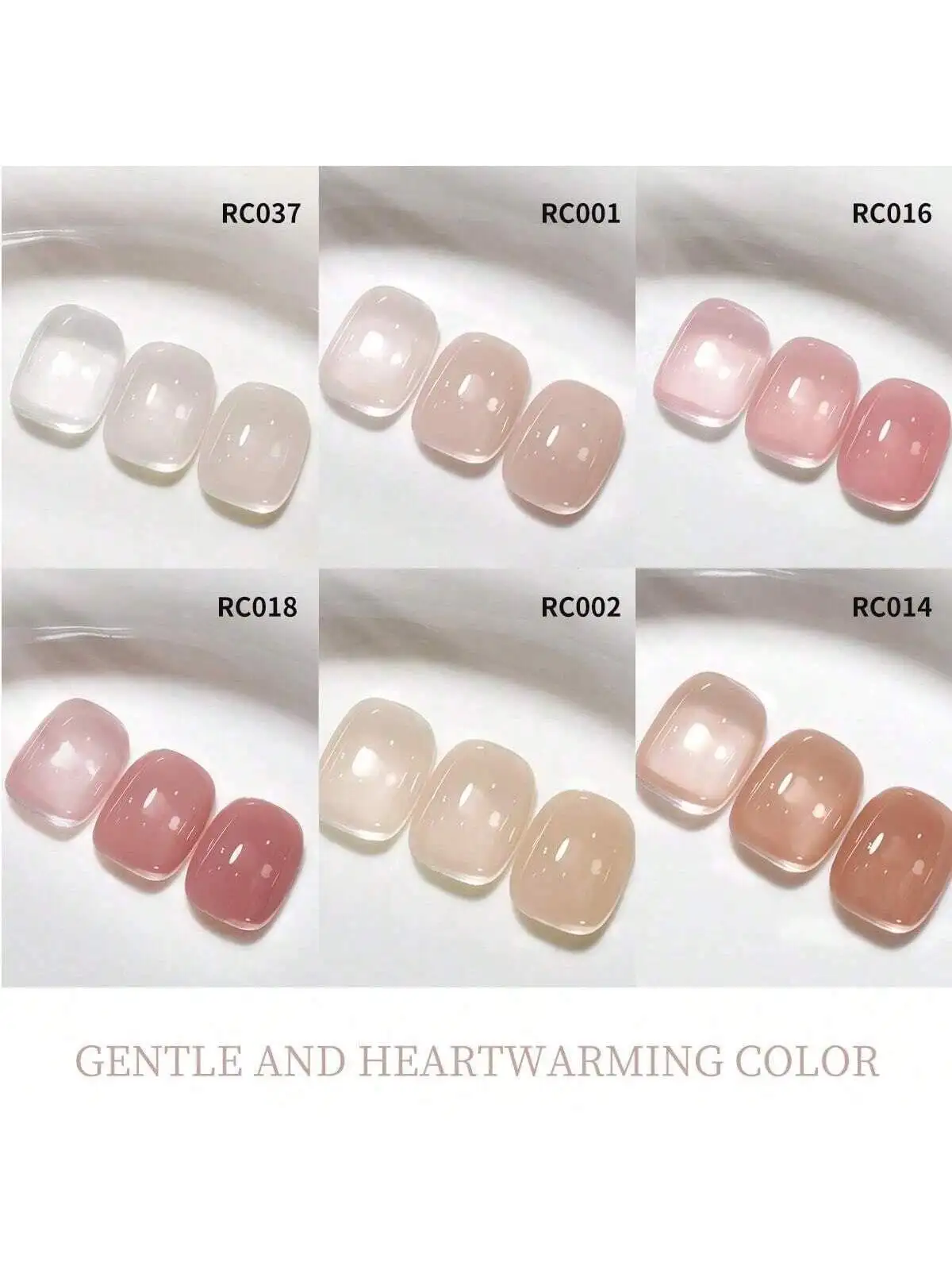 6 個 15 ミリリットルアイスヌードジェルネイルポリッシュセット、夏の人気カラージェルワニスネイルキット、ホームサロンナイ用 UV/LED ジェルポリッシュをソークオフ