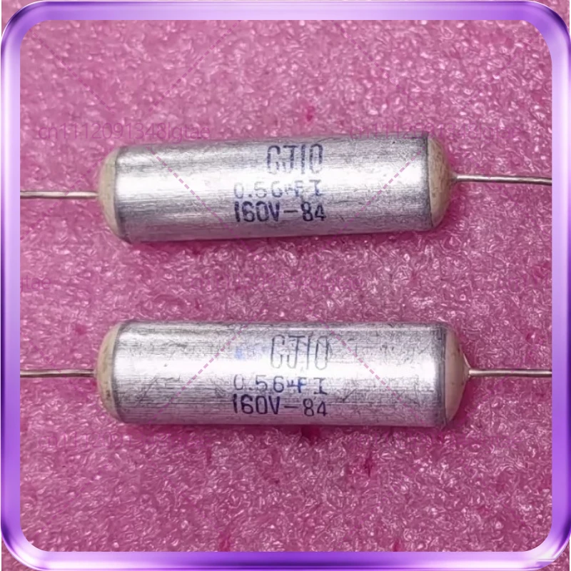 50pcs CJ10-160V metallized capacitor 0.33UF 0.47UF 0.56UF 0.68UF 1UF coupling capacitor