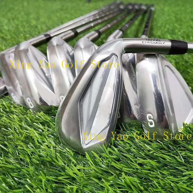 

Newest Men'S Iron Set Golf Club 923 silver Iron Set With Steel/Graphite Shaft With Head Covers 8pcs(5,6,7,8,9,P,G,S)