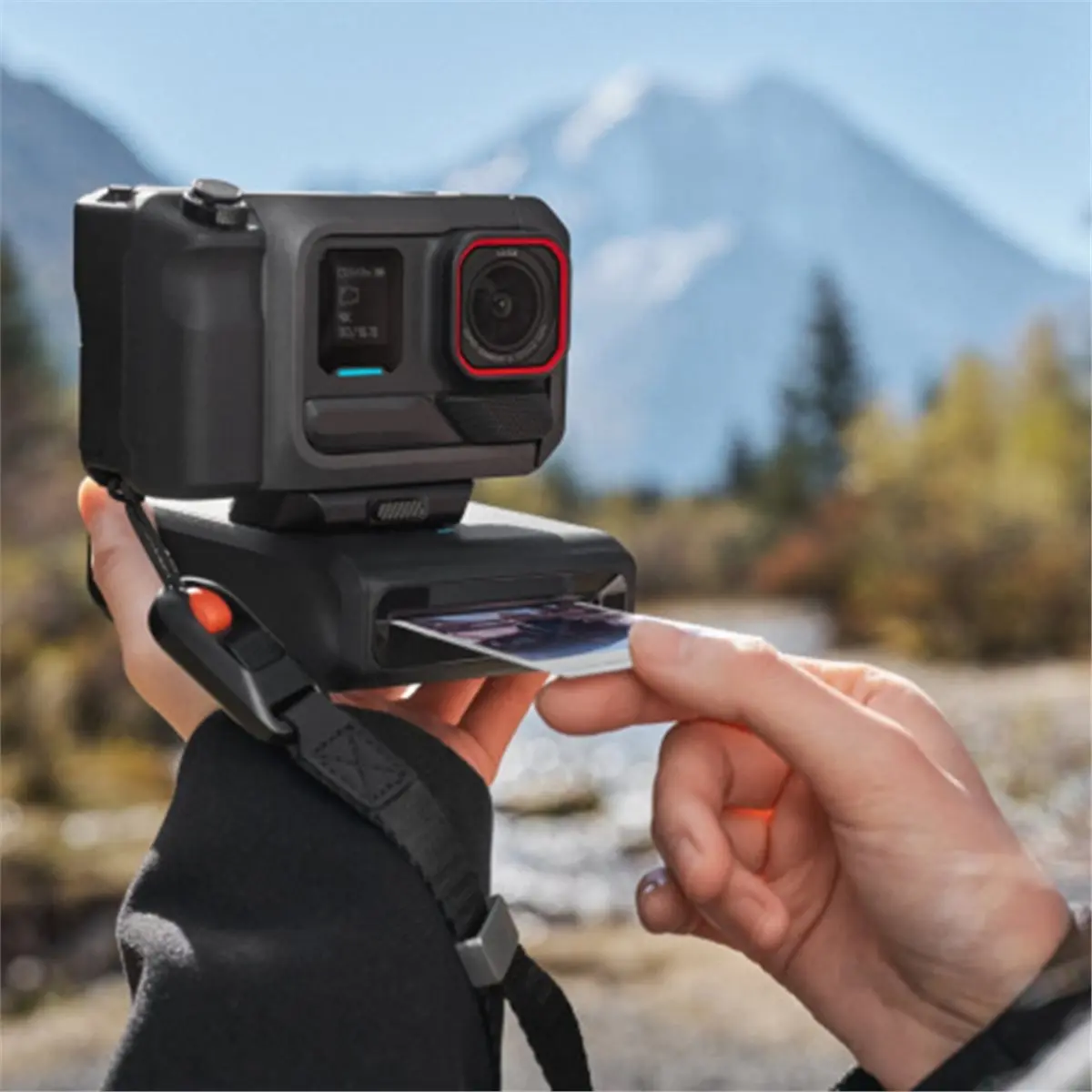 

Карманный принтер для Pro 2 Bluetooth-соединения, мгновенная печать с цветной фотобумагой 10 шт.