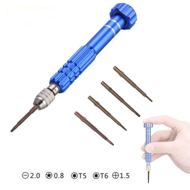 5 in 1 Screwdriver Set Electronics Tool Kit Opening Repair for iPhone Tablet PC Smartphone Screen Screwdriver Kit