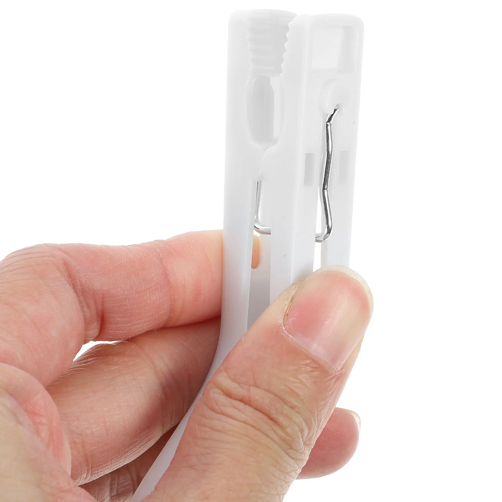 

12pcs Laundry Hooks Clips Plastic Clothes Hanger Strong Single Clip For Bathroom Travel Closet Storage Multi-Use Hanging Clips