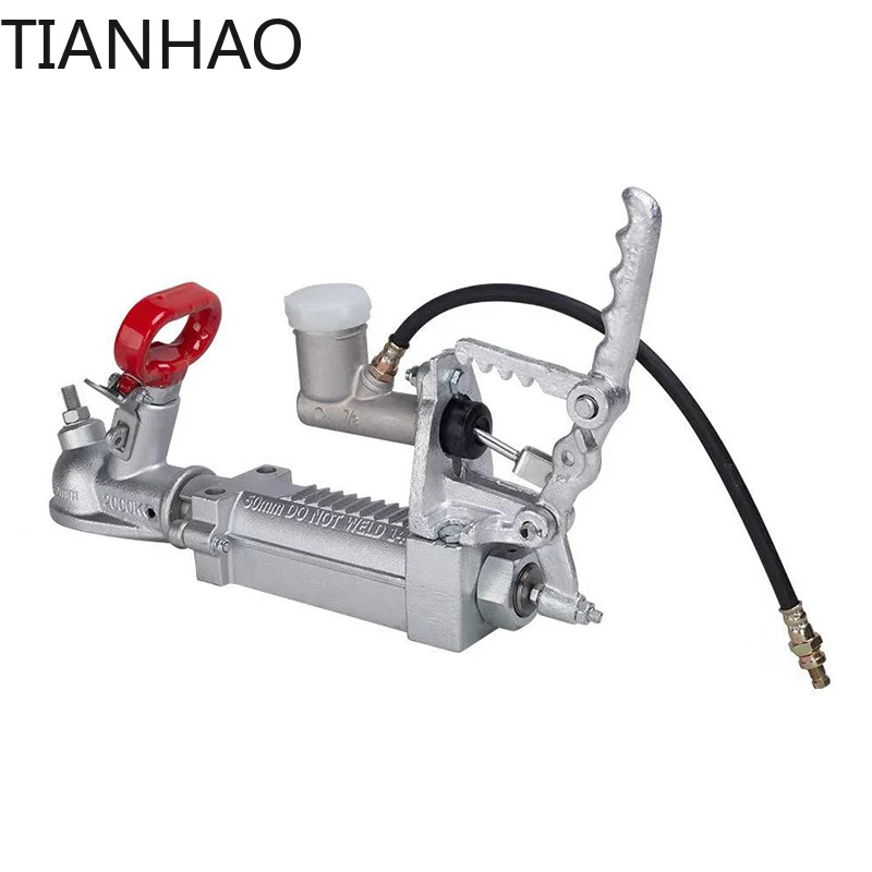 New 50mm Hydraulic Override Coupling Trailer Hitch Ball Master Cylinder Brake RV Parts Camper Accessories Caravan Components