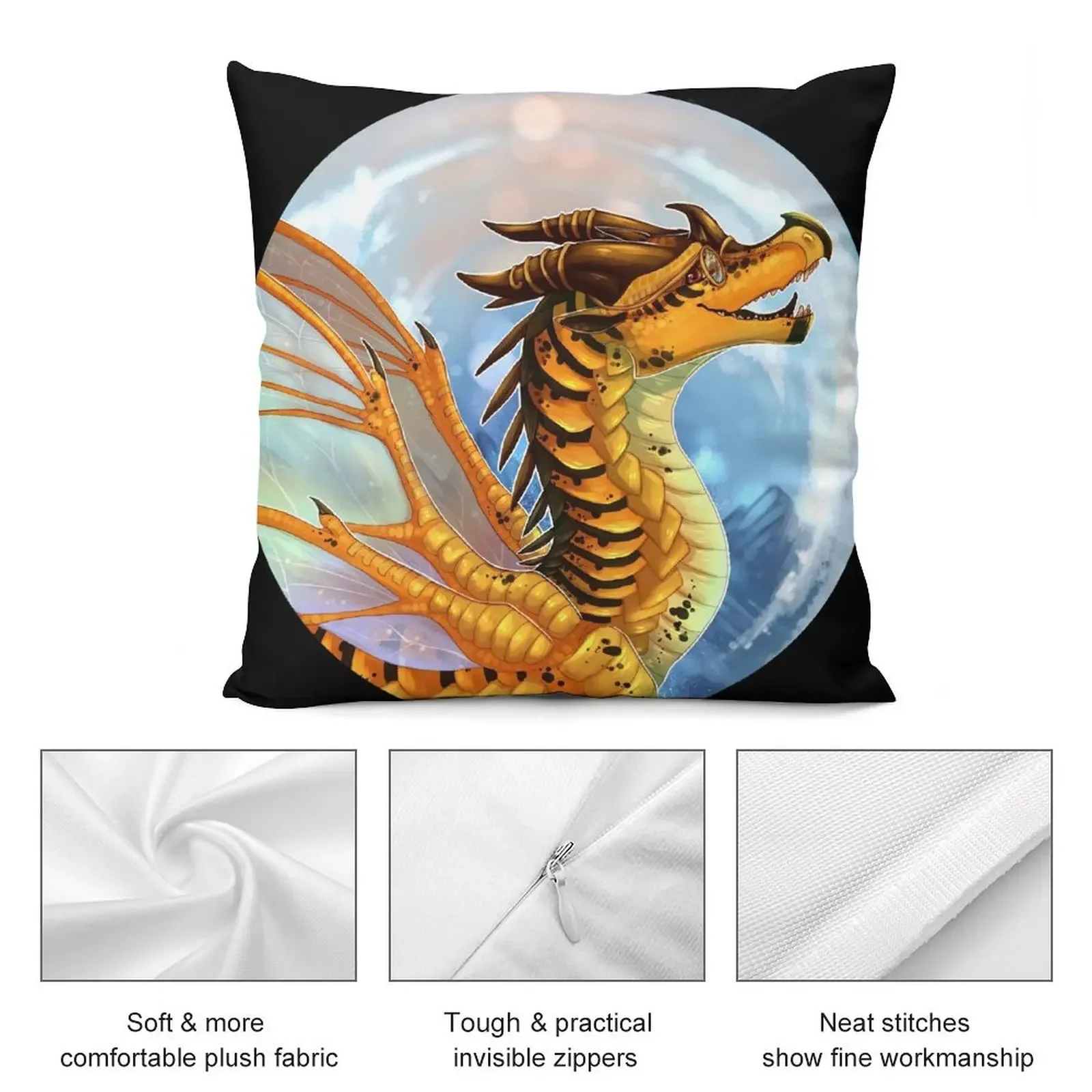 Wings of Fire - Cricket Throw Pillow christmas supplies Throw Pillow Covers pillow