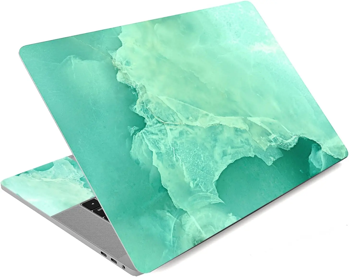 Fits for 15.6inch Beach Sunset Swing Inspirational Text Laptop Skin Removable Universal Notebook Protective Sticker
