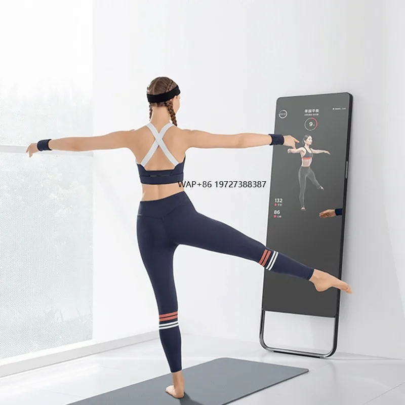 

43 Inch LCD Screen Yoga Mirror Display Gym Smart Fitness Mirror