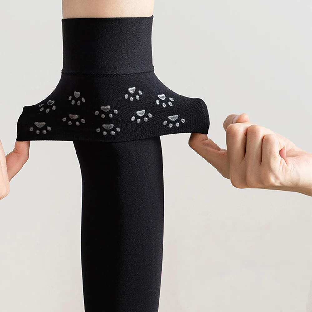 Damen Anti-Rutsch-Samt-Overknee-Strümpfe, hohe Taille, schmal, dehnbar, lange Strümpfe für Alltagsuniform, Cosplay, 42/52/78 cm – Detail 3