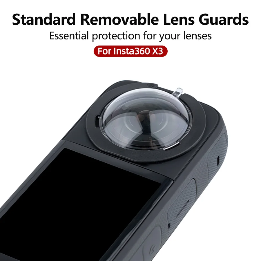 

Insta360 X3 Standard Removable Lens Guards