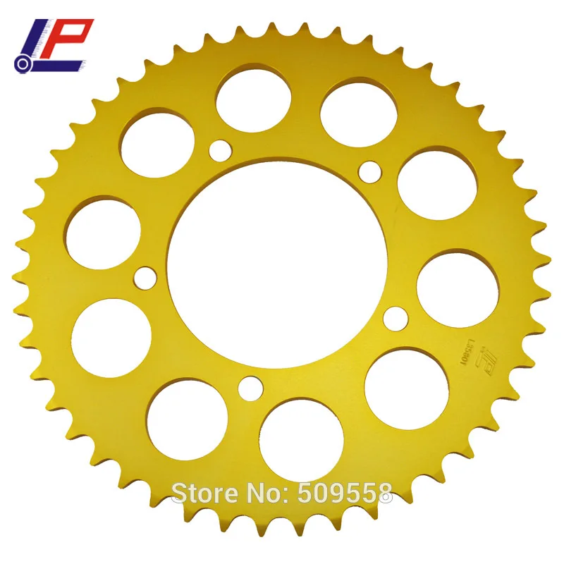 

7075 T6 520-47T Motorcycle Rear Sprocket Aluminum For BMW 650 Xmoto 650Xmoto 2007 2008 07-08