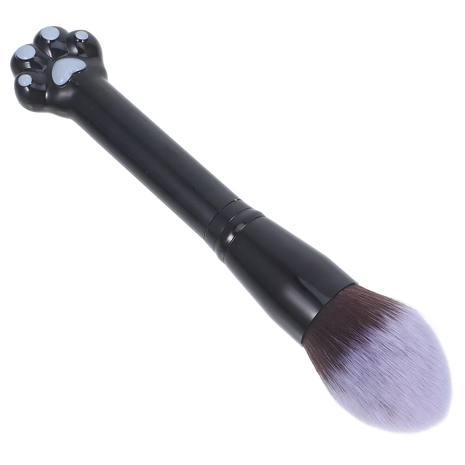 Cat Paw Shaped Makeup Brush Set for Women Blush Powder Foundation Face Highlighter Portable Travel Beauty Tool Soft Comfortable