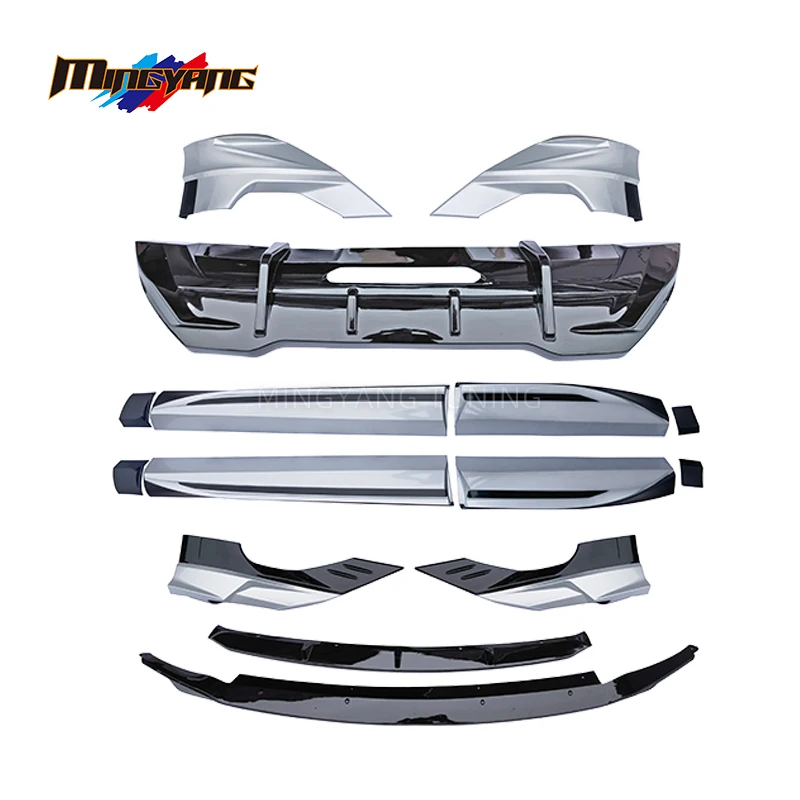 2024 Car Accessories Front Lip Diffuser Side Skirt Primer Bodykit for BYD Yuan Plus Atto 3 Upgrade MC Design Body Kit