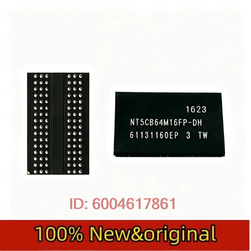 1PCS New Original NT5CB64M16FP-DH FBGA96 64M * 16 Bit 1G DDR3 Granular Flash Memory Chip in Stock