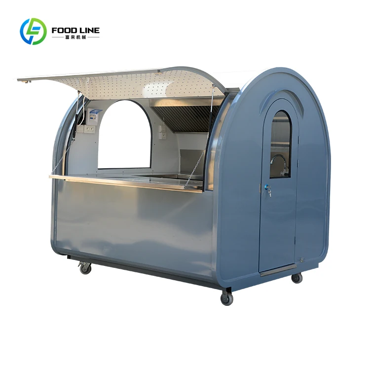 

In Stock Ordering Touch Stall Mobile Street Mall Coffee Shop Design Oven Food Order Kiosk