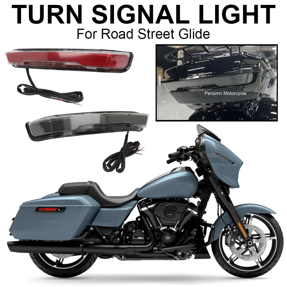 Для Harley Street Road Glide ST Limited CVO FLHX 2026 Новый комплект задних светодиодных панелей Grand Tour-Pak с двумя цветами для мотоцикла.