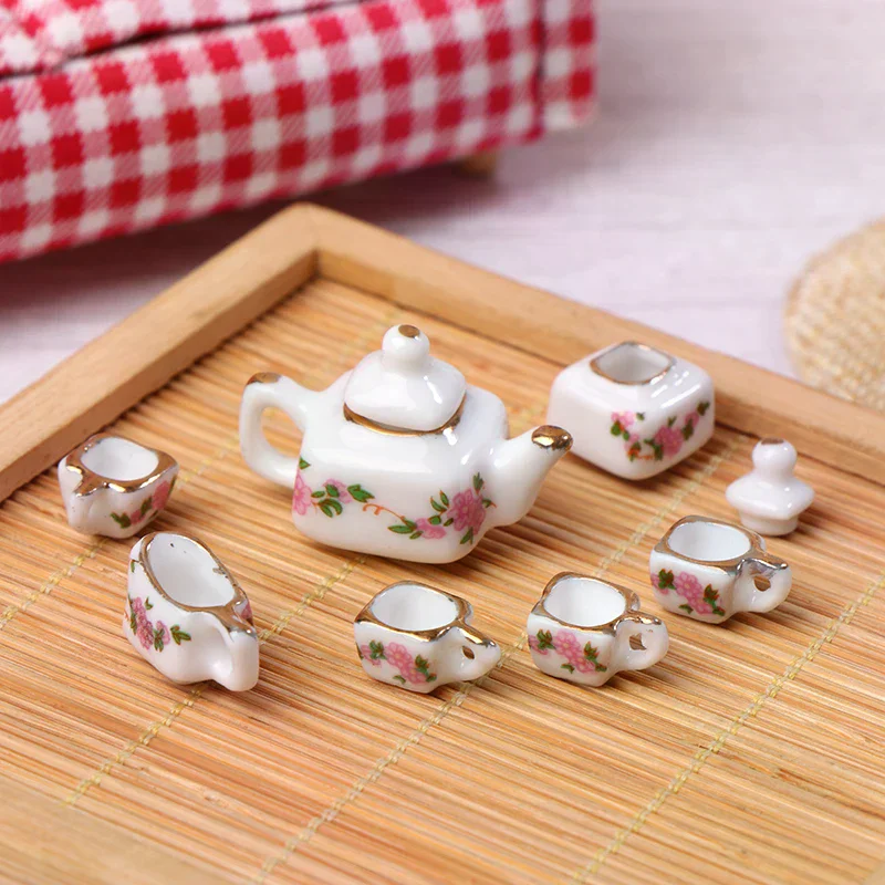 1Set 1:12 Scale Dollhouse Miniature Furniture Set Model Decoration For Toy House Doll Accessories Collection