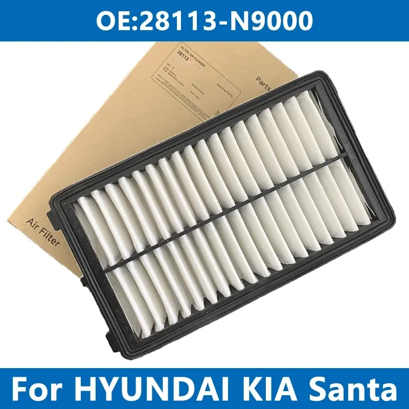 Auto Motore Filtro Aria Elemento Pulitore 28113-N9000 Per HYUNDAI SANTA FE SONATA VIII TUCSON KIA SORENTO SPORTAGE V 2.2CRDi 2.5 1.6