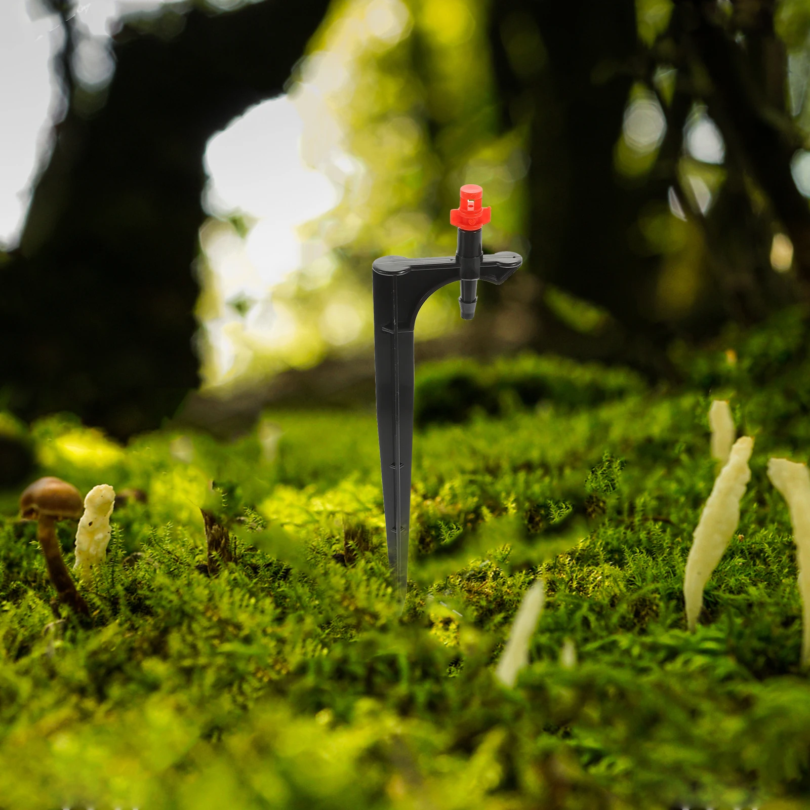 

20 Pcs Atomizing Nozzle 360 Degree Misting Sprinkler for Garden Hose Drip Irrigation Plastic Spike Watering Nozzle Lawn Supply