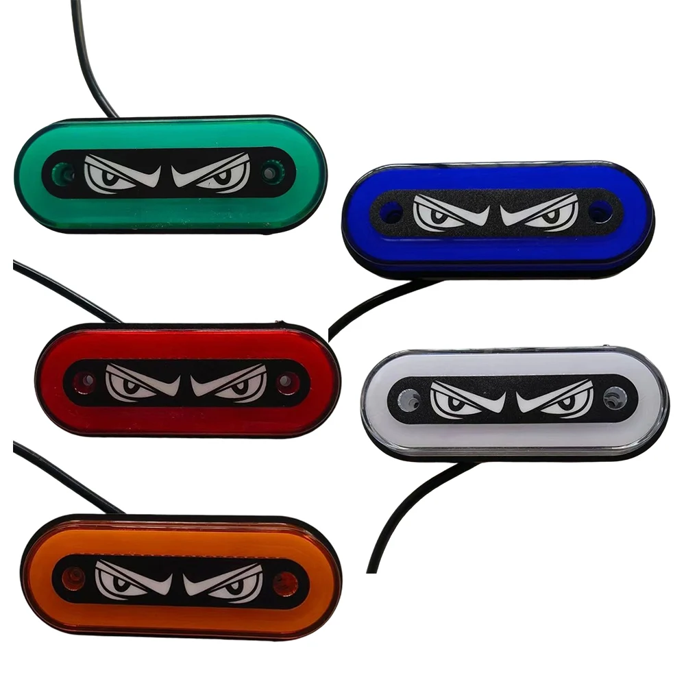 

Car LED Devil Eyes Light Eyes Headlight Motorcycle Mini Turn Signal Flasher Tail Lamp Auto Decoration Lights