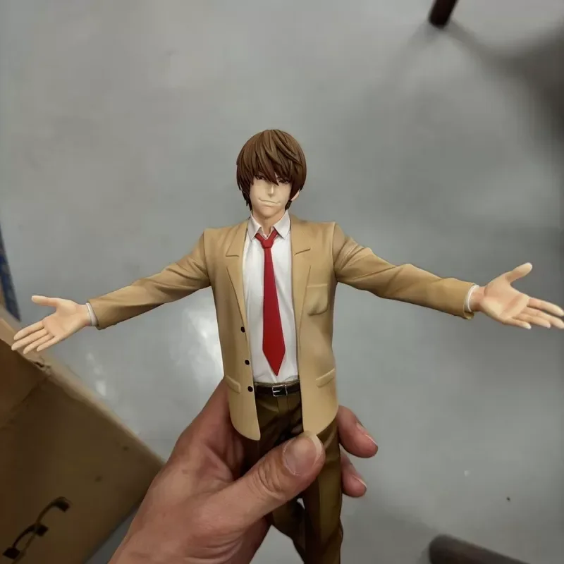 

New Death Note Yagami Light School Uniform Anime Figure Collectible Model Statue Desktop Display For Anime Game Adult Collectors