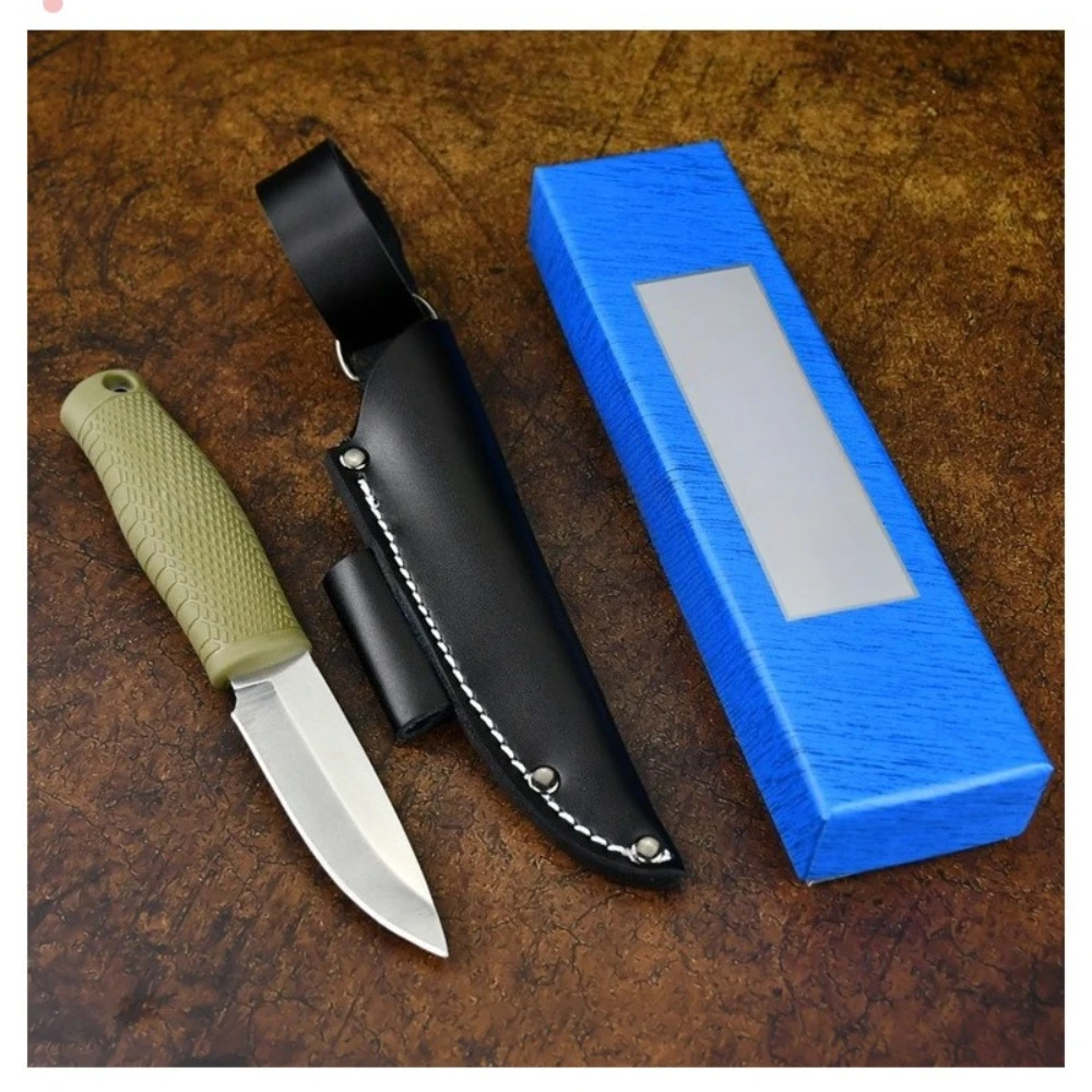 BM 200 البلاستيك شفرة مستقيمة D2 شفرة معدات التنزه التخييم العنصر الأساسي جميع الأغراض متعددة الوظائف سكين هدايا الرجال #2
