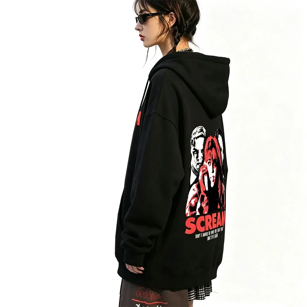Scream Don't Answer The Phone Don't Open The Door Don't Try To Escape Hoodie Billy Loomis Streetwear Men Women Oversized Hoodies