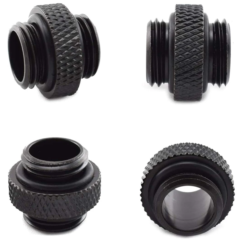 4-Pack G1/4 بوصة 5 مم ذكر إلى ذكر موصل مع O-Ring_BSH مختوم