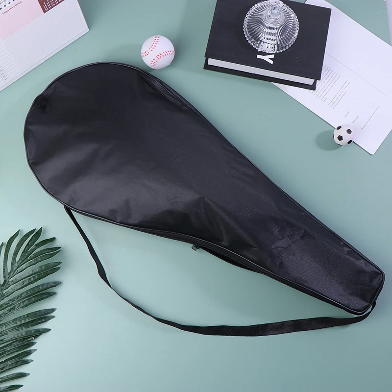 Bolsa para raqueta de tenis con cabeza portátil Y, bolsas de tenis impermeables de un solo hombro para adultos, hombres y mujeres, funda protectora para raqueta de tenis