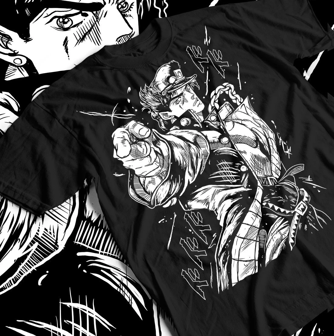 JoJo's Bizarre T-Shirt Adventure JoJo Anime Manga Jolyne Jotaro Shirt