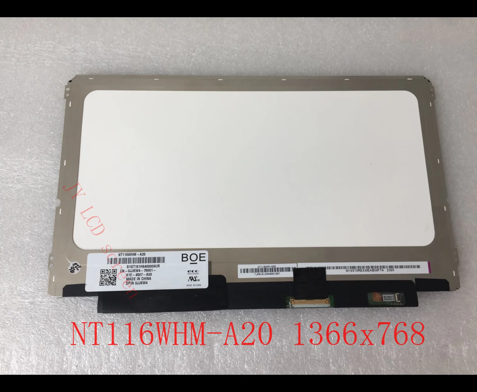 

11.6 Inch NT116WHM-A20 NT116WHM A20 LCD Touch Screen EDP 40 PIN 60HZ HD 1366*768 Laptop Display Panel