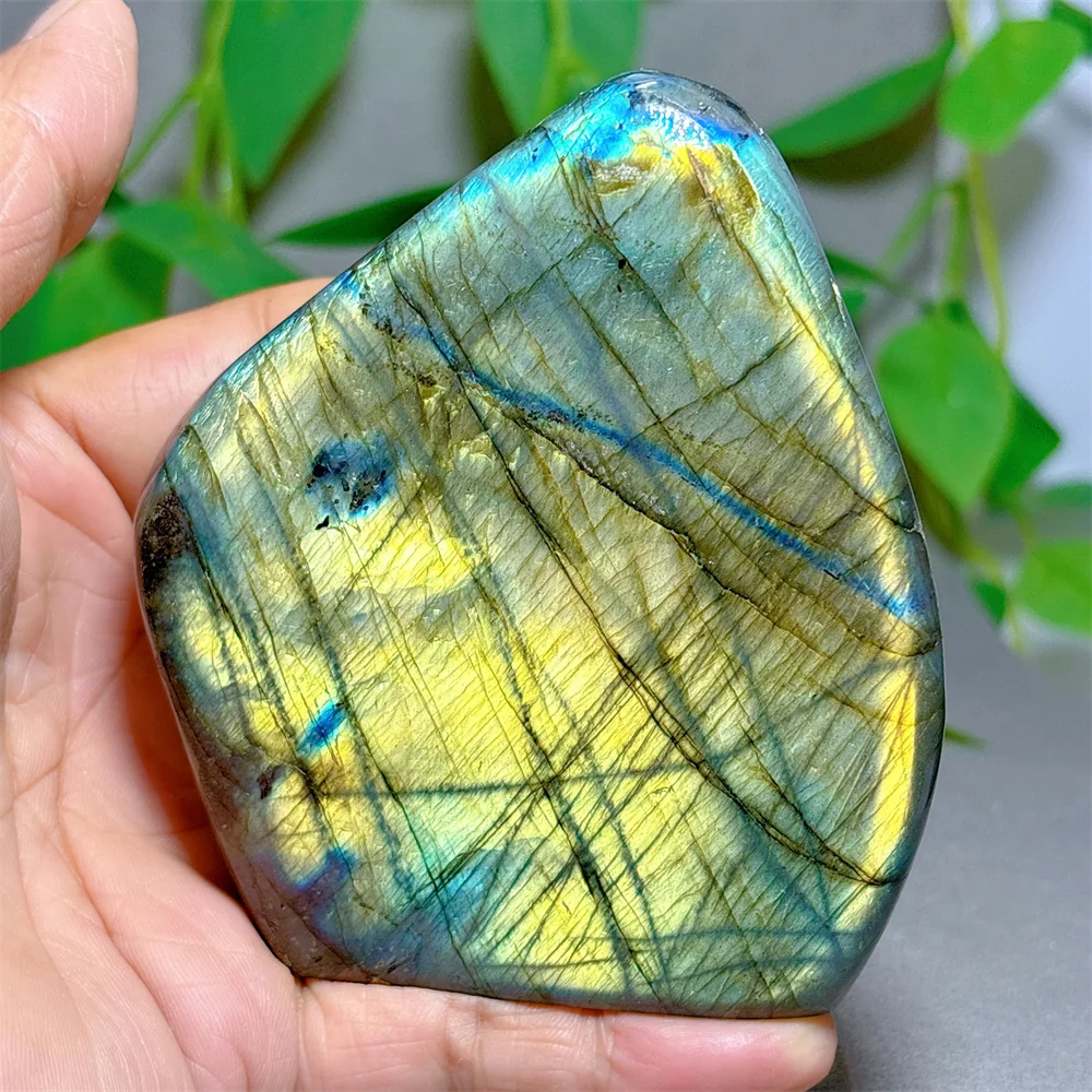 Blue Labradorite Free Form Crystal Natural Quartz Stone Home Decoration Minerals Reiki Craft Gifts Energy Healing Spiritual