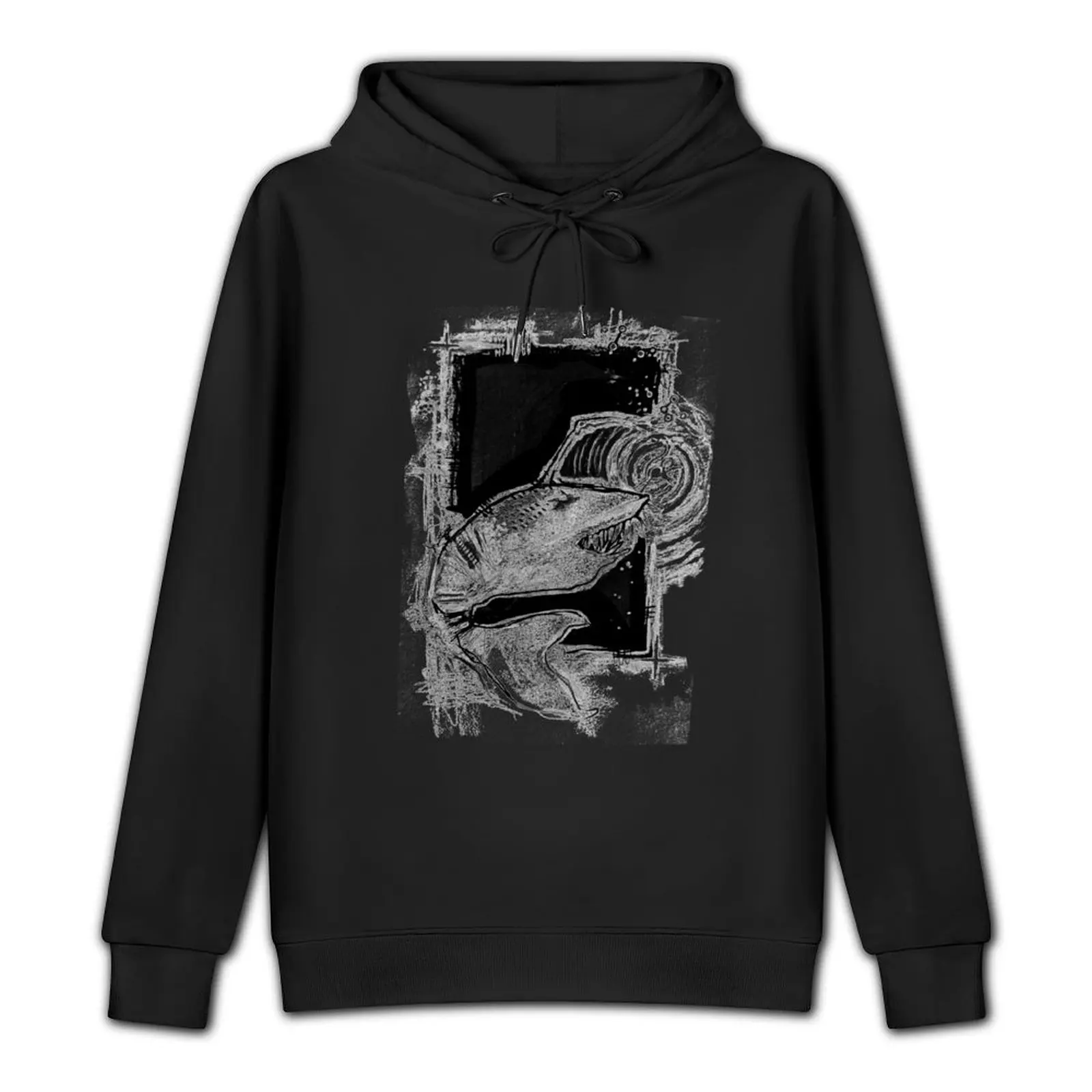 in the depths. Pullover Hoodie japanese style mens hoodies