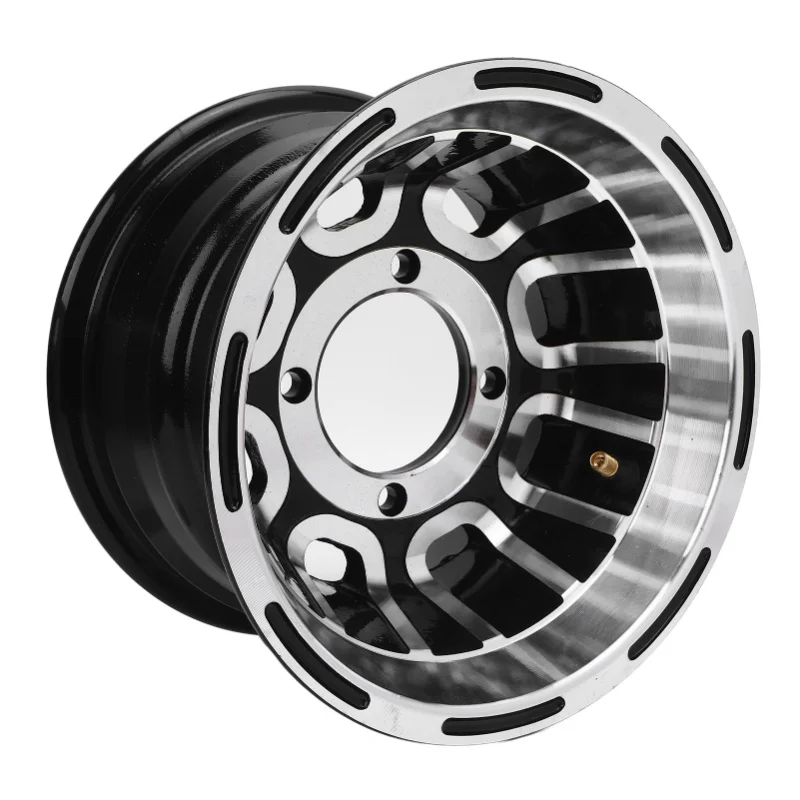 

ATV Wheel Rim 8 Inch 4 Hole Aluminum Alloy Stylish Look Enhanced Performance Go Kart Wheel Rim For Quad Bike Golf Cart
