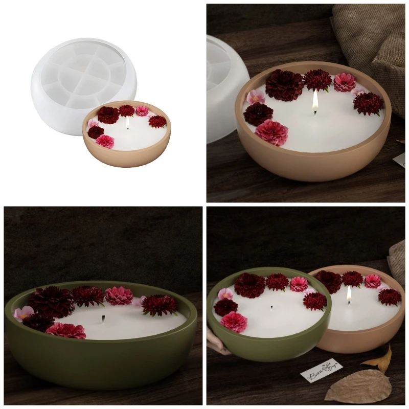 Fruit Storage Tray Mold DIY Epoxy Resin Molds Silicone Bowl Mold DIY Craft Decor