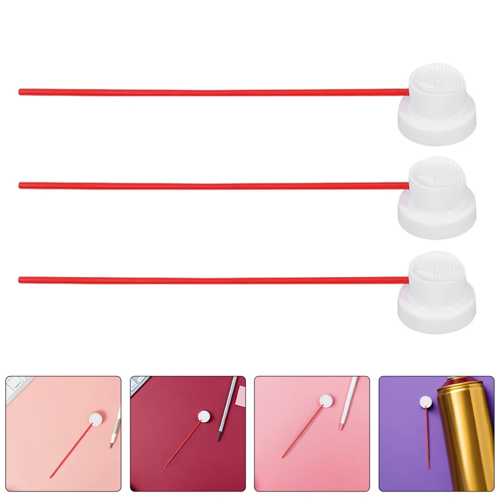 

20 Sets Aerosol Can Valve Extension Tube Kit Spray Can Straw Accessories Rust Inhibitor Spray Hose Cleaning Agent Extension Tube