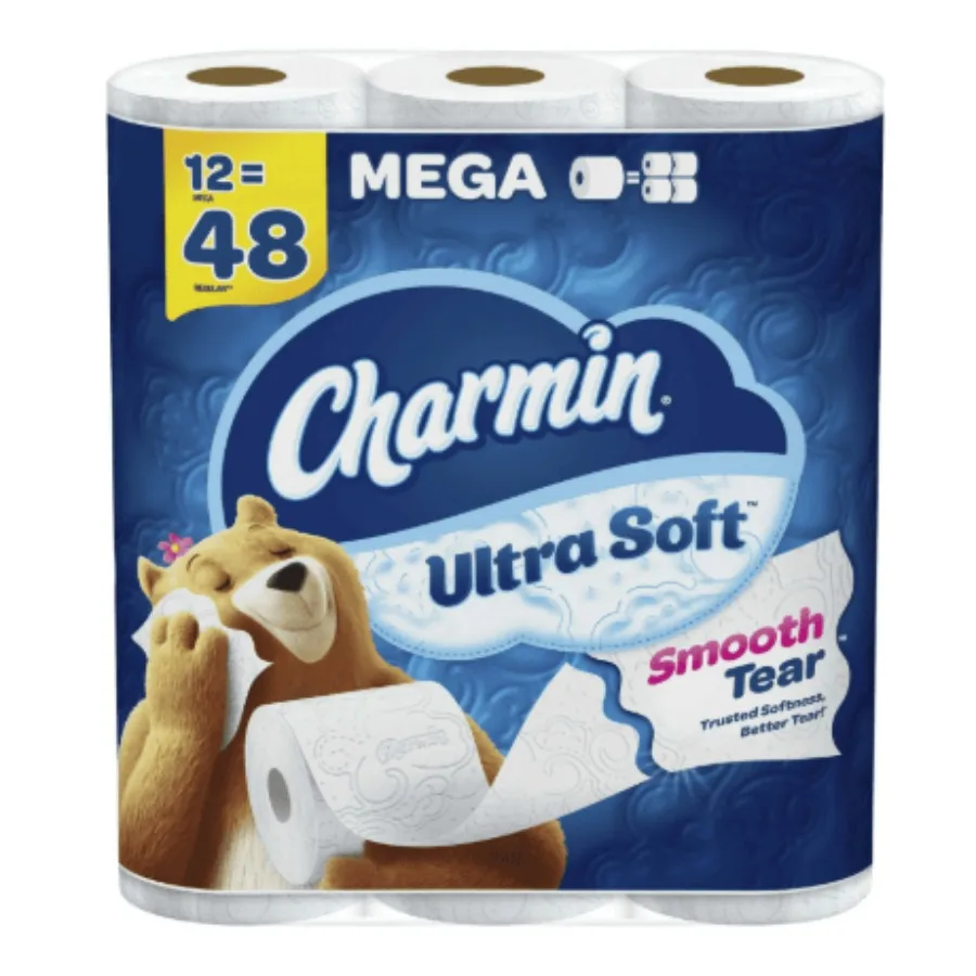 

Charmin Toilet Paper Ultra Soft 12 Mega Rolls