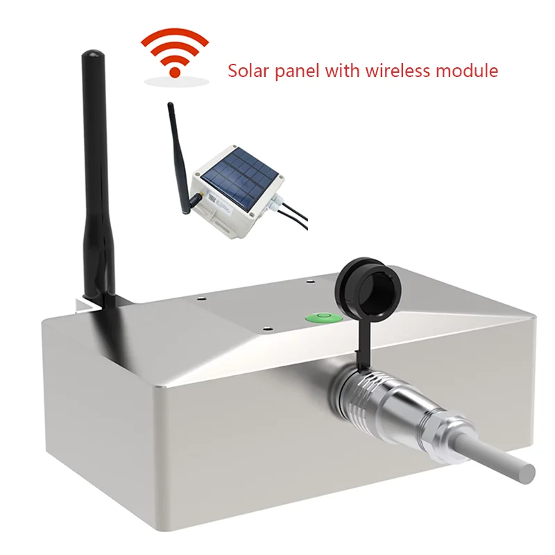 40 METERS CITY PIPE OPEN CHANNEL RIVER RADAR WATER LEVEL SENSOR RADAR OPEN CHANNEL Dam FLOOD CONTROL