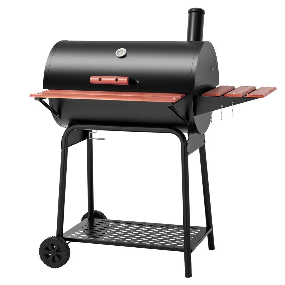 

Charcoal Grill with Painted Side & Front Table Outdoor