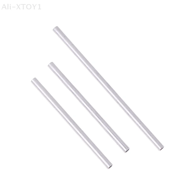 3 stks/set RC Brandstoftank Onderdelen Brandstoftank Aluminium Buis Model Brandstoftank Voor RC Onderdelen Aeromodelling Afstandsbediening Model Accessoires