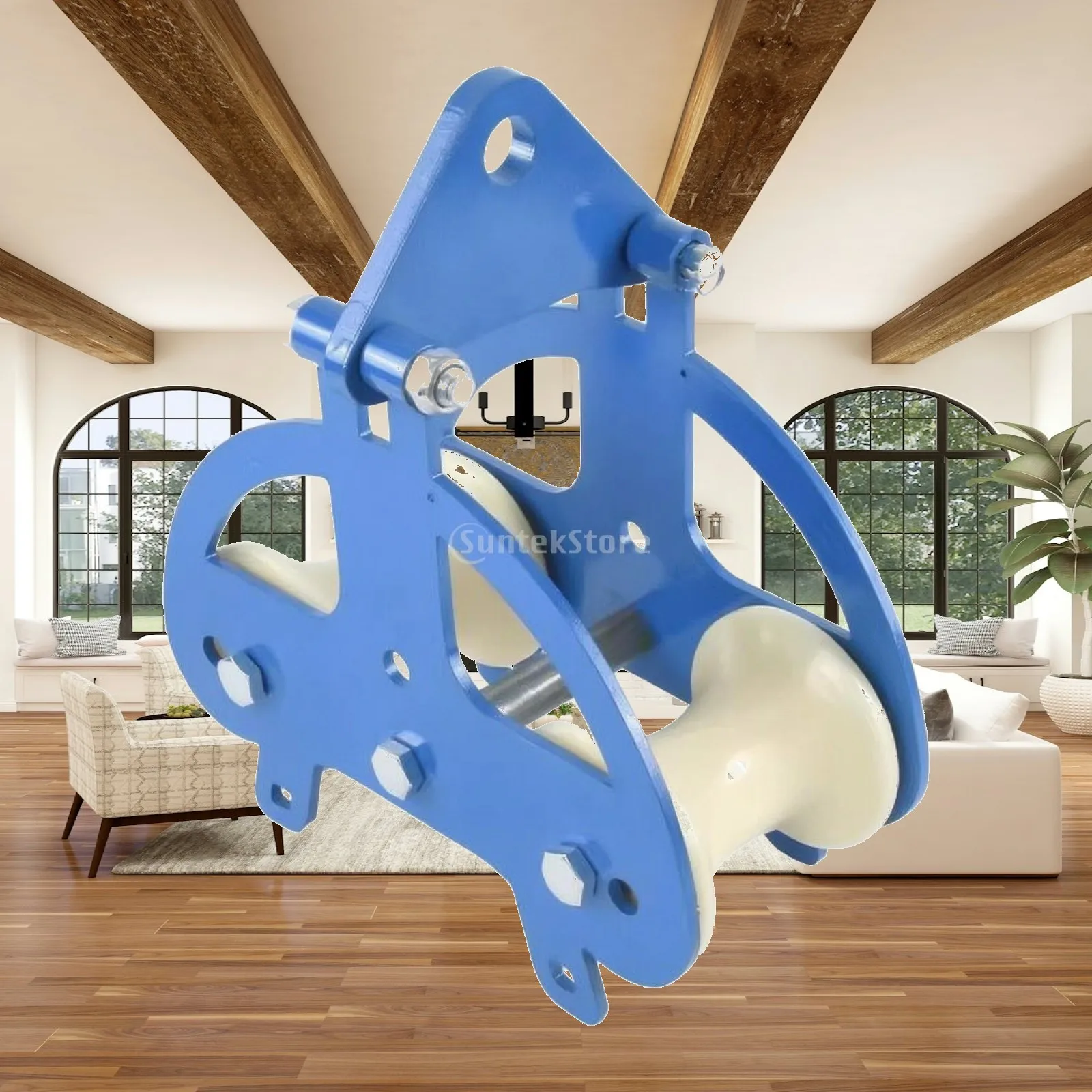 Electric Cable Guide Wheel Pulley for Conduit Pulling with Durable Steel Nylon Build