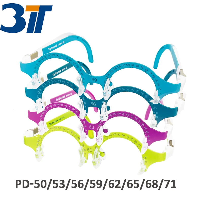 

3T 1pcs Trial Lens Frame Titanium Alloy Trial Frame for Optometrist 50-71mm Lightweight Universal Optometry Tool