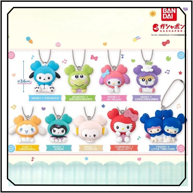 

Новая коллекционная фигурка Bandai Hello Kitty Gashapon Pochacco: Аниме-персонажи, модель, подарок, экшн-фигурка